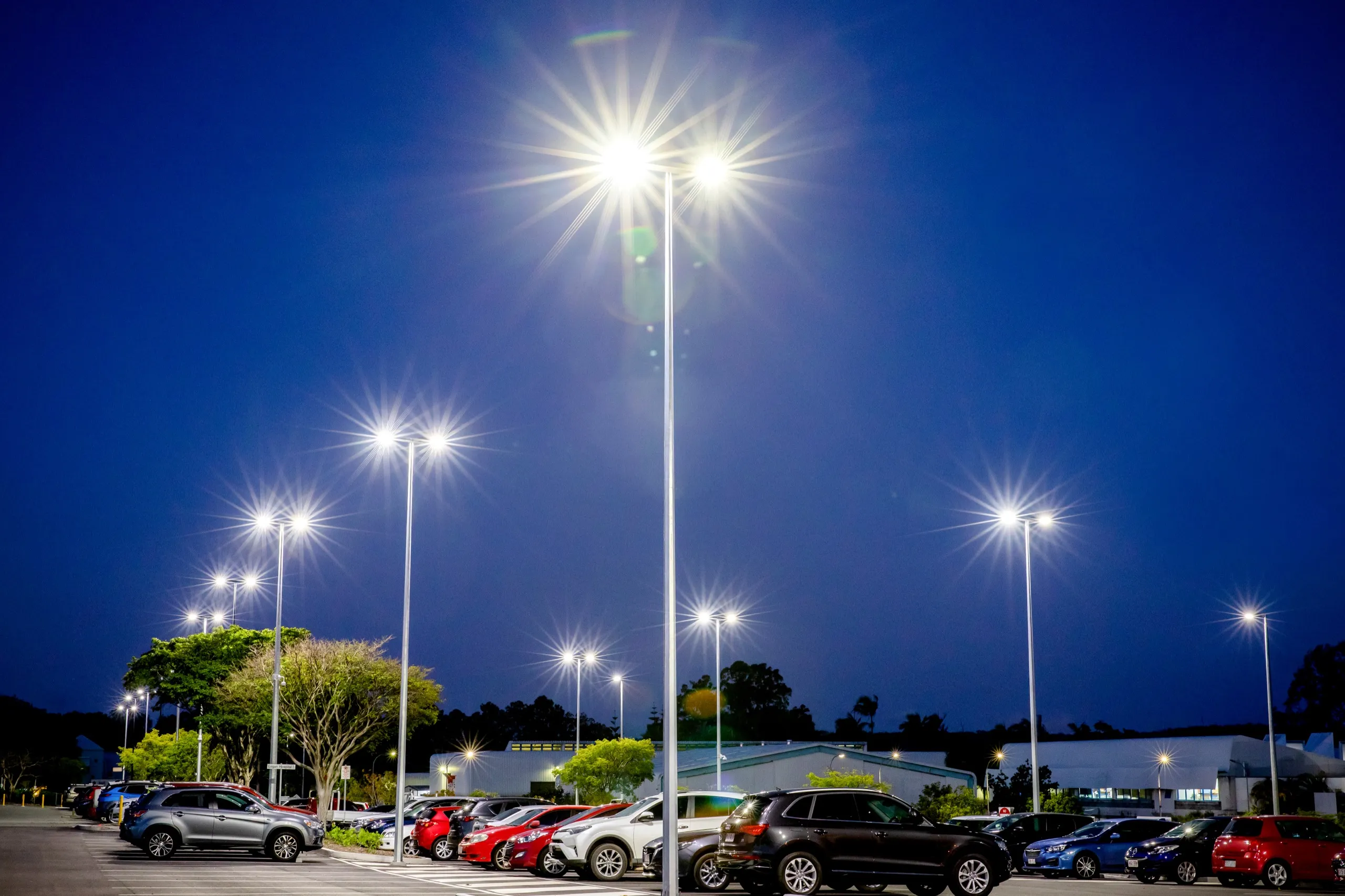 Logan Hospital/TAFE Carpark — Empyrean LED lighting installation